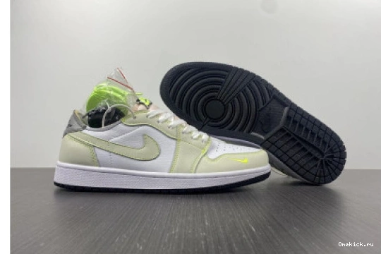 DM7837-103 AIR DM7837-103 WHITE NewStyle JORDAN GHOST 156 GREEN-BLACK LOW 1 OG 0523
